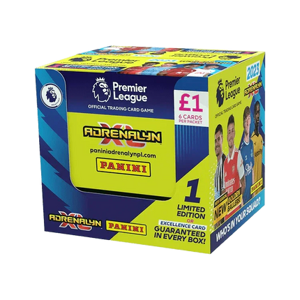 Premier League 2022/23 Adrenalyn XL Football (Soccer) - Booster Box (70 Packs) - The Card Vault