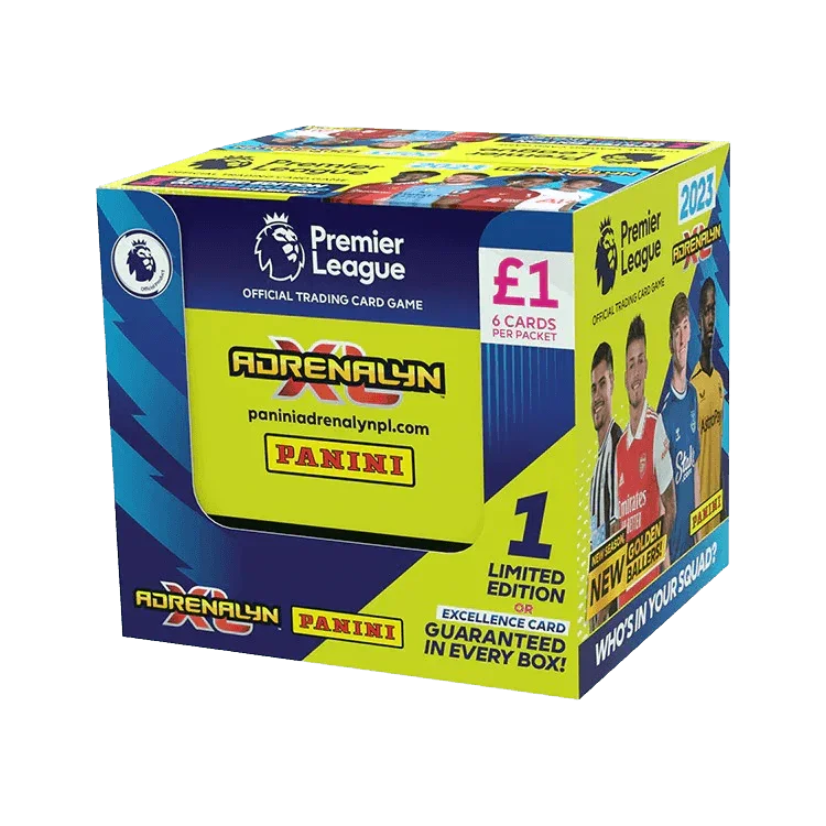 Premier League 2022/23 Adrenalyn XL Football (Soccer) - Booster Box The Card Vault Premier League 2022/23 Adrenalyn XL Football (Soccer) - Booster Box The Card Vault