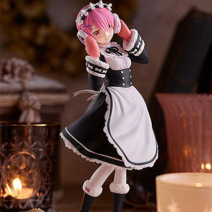 Re:ZERO -Starting Life in Another World- - Ram (Ice Season Ver.) Pop Up Parade Figure - The Card Vault