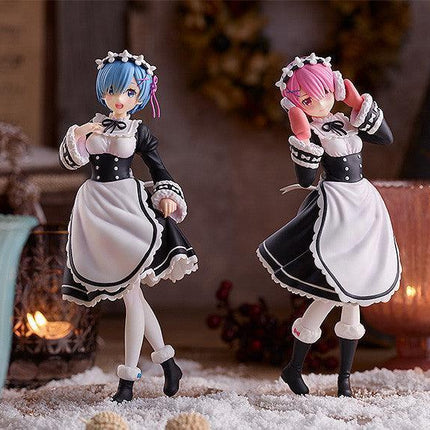 Re:ZERO -Starting Life in Another World- - Ram (Ice Season Ver.) Pop Up Parade Figure - The Card Vault
