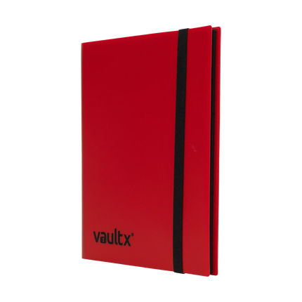 Vault X - 9-Pocket Strap Binder - Red