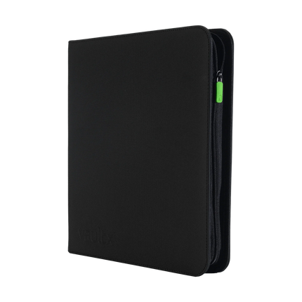 Vault X - 12-Pocket Exo-Tec® Zip Binder - Black