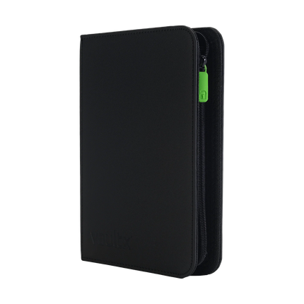 Vault X - 4-Pocket Exo-Tec® Zip Binder - Black