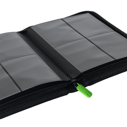 Vault X - 4-Pocket Exo-Tec® Zip Binder - Black