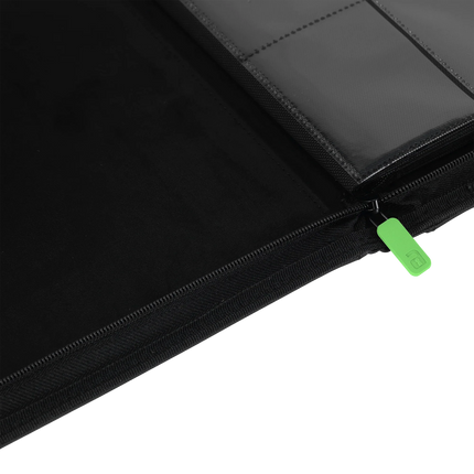 Vault X - 9-Pocket Exo-Tec® Zip Binder - Black