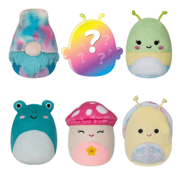 Squishmallows - Squishville - Garden Party Squad 6-Pack (2in) - The Card Vault