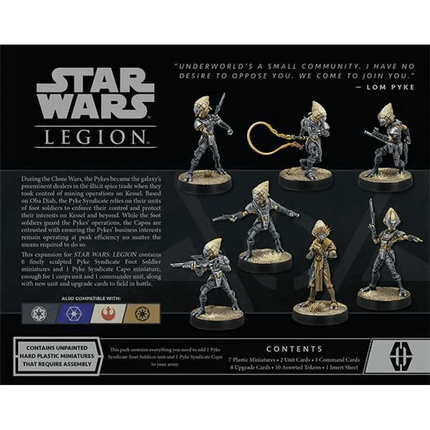 Star Wars Legion: Pyke Syndicate Foot Soldiers Unit Expansion - The Card Vault