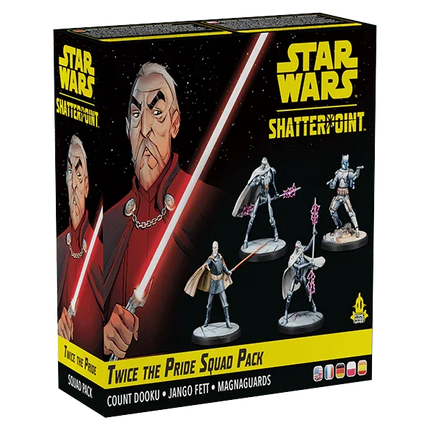 Star Wars: Shatterpoint - Twice The Pride (Count Dooku Squad Pack) - The Card Vault