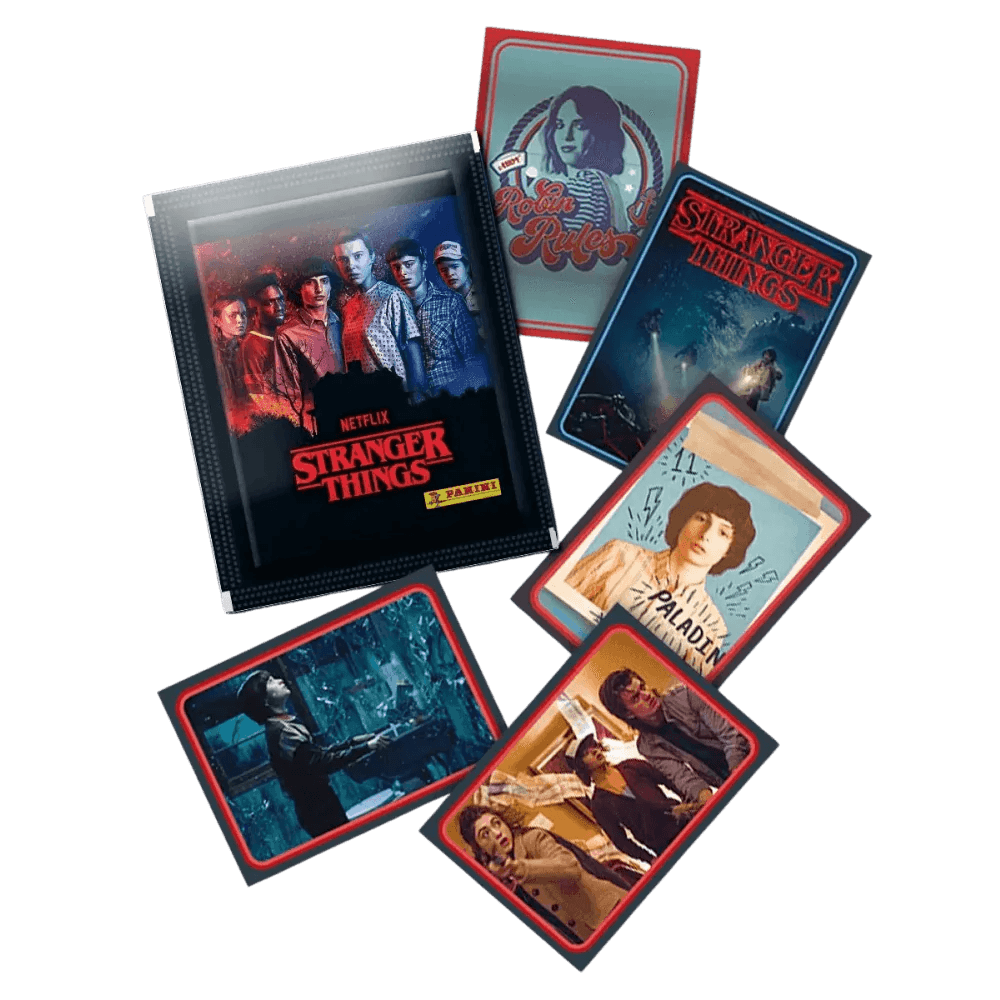 Stranger Things Sticker Collection - Booster Box (36 Packets) - The Card Vault