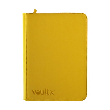 Classeur à fermeture éclair Vault X 9 pochettes Exo-Tec® - Jaune