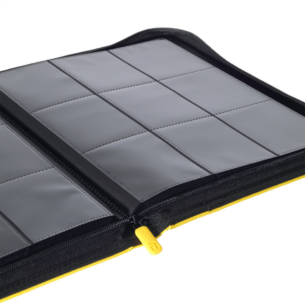 Classeur à fermeture éclair Vault X 9 pochettes Exo-Tec® - Jaune