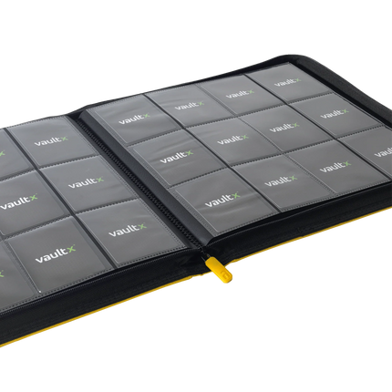 Classeur à fermeture éclair Exo-Tec® 12 pochettes Vault X - Jaune