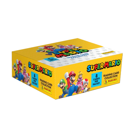Super Mario Trading Cards - Booster Box (18 Packs) - The Card Vault