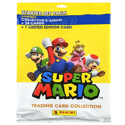 Super Mario Trading Cards - Starter Pack - The Card Vault