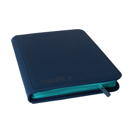 Vault X - 9-Pocket Exo-Tec® Zip Binder - SWSH10 - Blue