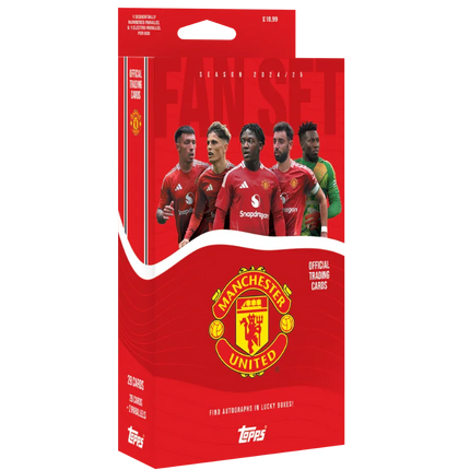 Topps - 2024/25 Manchester United Football (Soccer) - Fan Set