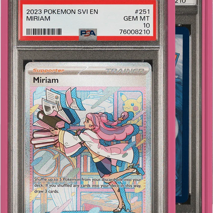 The Card Vault - Graded Card Case - Pink (PSA) - The Card Vault