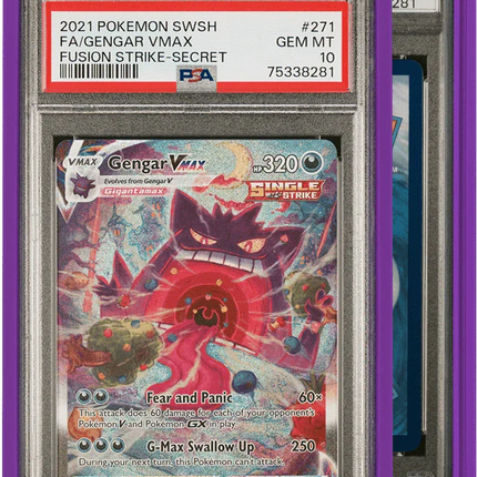 The Card Vault - Graded Card Case - Purple (PSA) - The Card Vault