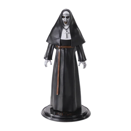 The Noble Collection - Horror - Valak the Nun Bendyfig Action Figure - The Card Vault