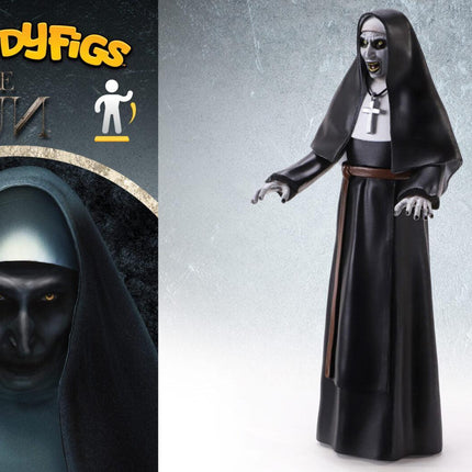 The Noble Collection - Horror - Valak the Nun Bendyfig Action Figure - The Card Vault