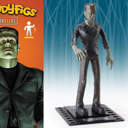 The Noble Collection - Universal Monsters - Frankenstein Monster Bendyfig Action Figure - The Card Vault