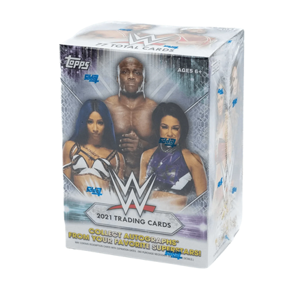 Topps - 2020 WWE Wrestling - Blaster Box - The Card Vault