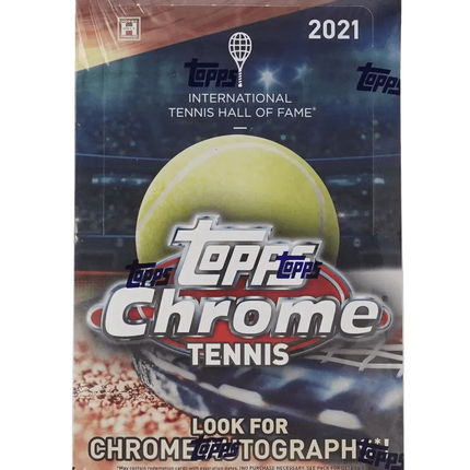 Topps - 2021 Chrome Tennis - Hobby Box - The Card Vault
