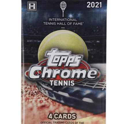 Topps - 2021 Chrome Tennis - Hobby Box - The Card Vault