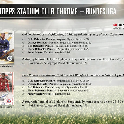 Topps - 2021/22 Bundesliga Stadium Club Chrome Football (Soccer) - Hobby Box - The Card Vault