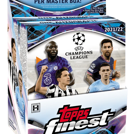 Topps - 2021/22 UEFA Champions League Finest Football (Soccer) - Hobby Box - The Card Vault