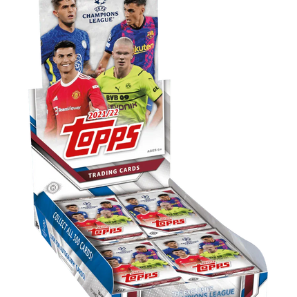 Topps - 2021/22 UEFA Champions League Football (Soccer) - Hobby Box - The Card Vault