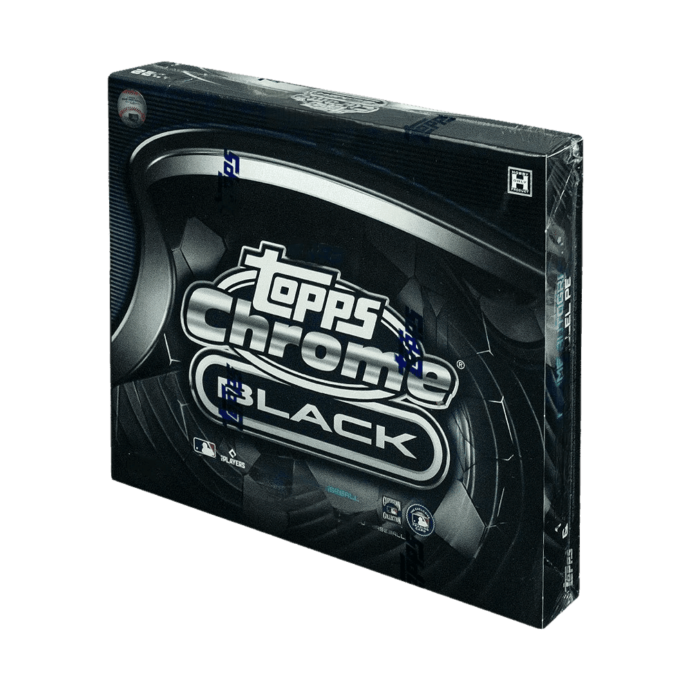 Topps - 2022 Chrome Black Baseball (MLB) - Hobby Box - The Card Vault