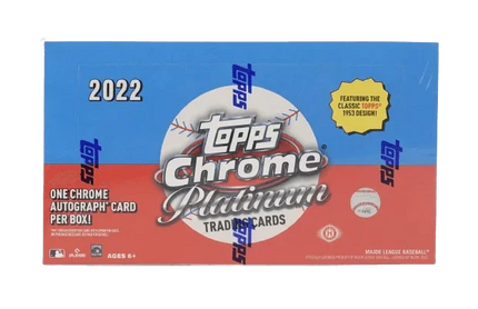 Topps - 2022 Chrome Platinum Baseball (MLB) - Hobby Box - The Card Vault