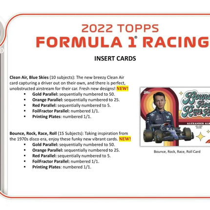 Topps - 2022 Formula 1 (F1) Flagship Racing - Hobby Box - The Card Vault