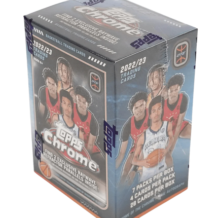Topps - 2022/23 Chrome Overtime Elite Basketball (NBA) - Blaster Box - The Card Vault