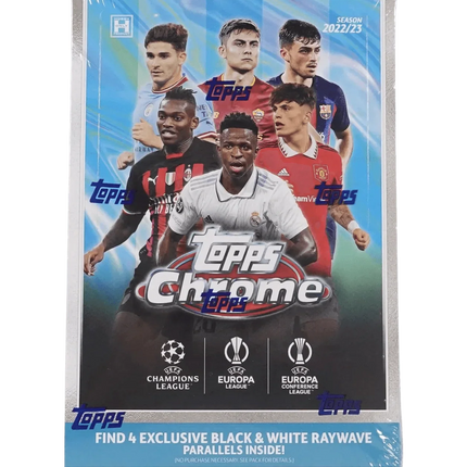 Topps - 2022/23 Chrome UEFA Competitions Football (Soccer) - Hobby Lite Box - The Card Vault