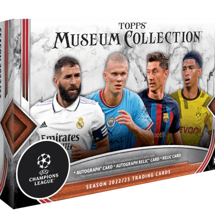 Topps - 2022/23 UEFA Champions League Museum Collection Football (Soccer) - Hobby Box - The Card Vault
