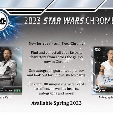 Topps - 2023 Chrome Star Wars - Hobby Box - The Card Vault