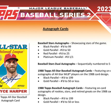 Topps - 2023 Series 2 Baseball (MLB) - Hanger Box - The Card Vault