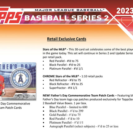 Topps - 2023 Series 2 Baseball (MLB) - Relic Box - The Card Vault