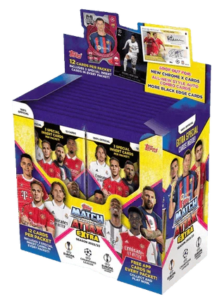 Topps - Match Attax Extra 22/23 - Booster Box (24 Packs) - The Card Vault