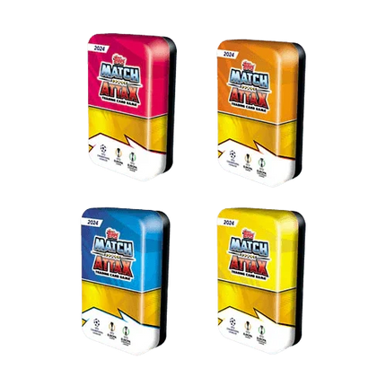 Topps - UEFA Champion's League Football (Soccer) Match Attax 2023/24 - Mega Tin - The Card Vault