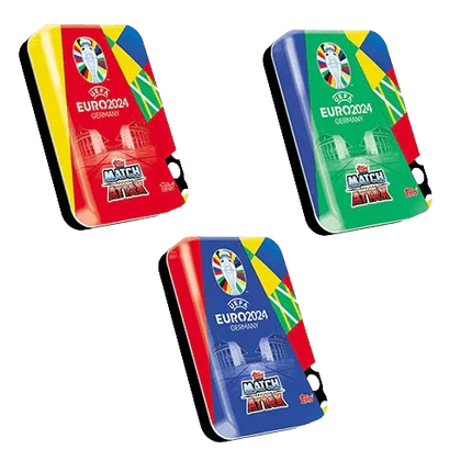 Topps - UEFA Euro 2024 Football (Soccer) Match Attax - Booster Tin - The Card Vault