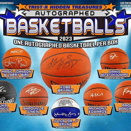 Tristar Hidden Treasures - Autographed Basketballs - 2023 - The Card Vault
