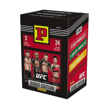 UFC 2022 Debut Edition Trading Cards - Booster Box (24 Packs) - The Card Vault