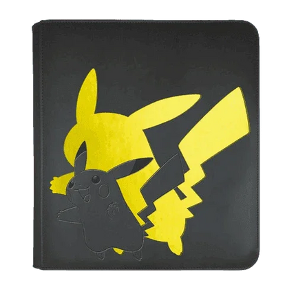 Ultra Pro - 12-Pocket Zip Pro Binder - Pokemon Elite Series Pikachu - The Card Vault