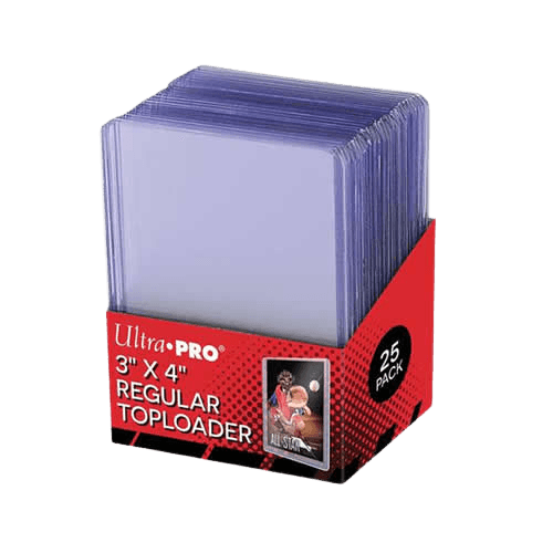 Ultra Pro - 3 x 4 Inch Toploaders Clear 25 Pack - 35pt - The Card Vault