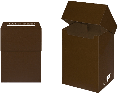 Ultra Pro - Deck Box - Brown - The Card Vault