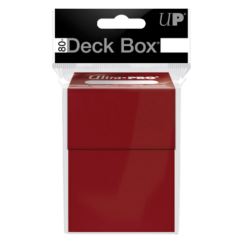 Ultra Pro - Deck Box - Red - The Card Vault