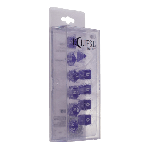 Ultra Pro - Eclipse 11 Dice Set - Royal Purple - The Card Vault
